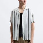 STRIPED LINEN SHIRT