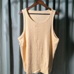 SLIM FIT RIBBED VEST