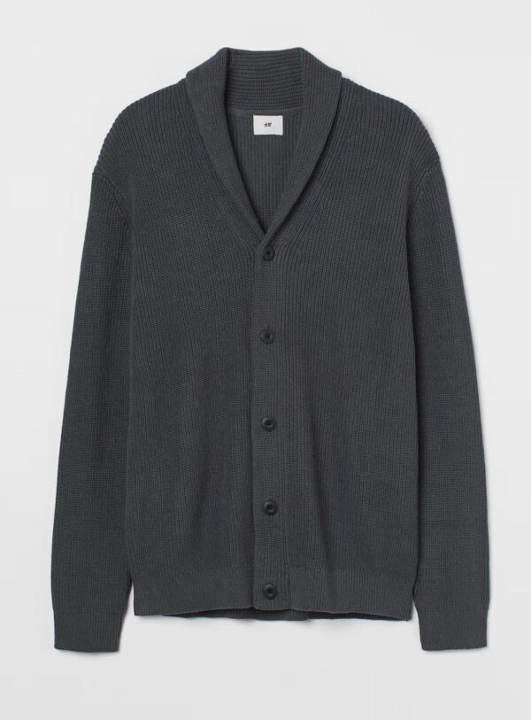 SHAWL COLLAR CARDIGAN - Image 1