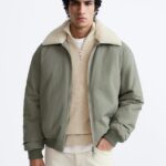 MATCHING COLLAR PUFFER JACKET