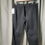 WASHED JOGGER WAIST TROUSER