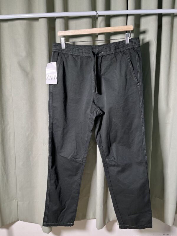 WASHED JOGGER WAIST TROUSER - Image 1