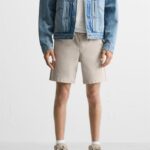 RELAXED FIT BERMUDA SHORTS