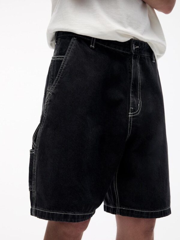 DENIM CARPENTER SHORTS - Image 2