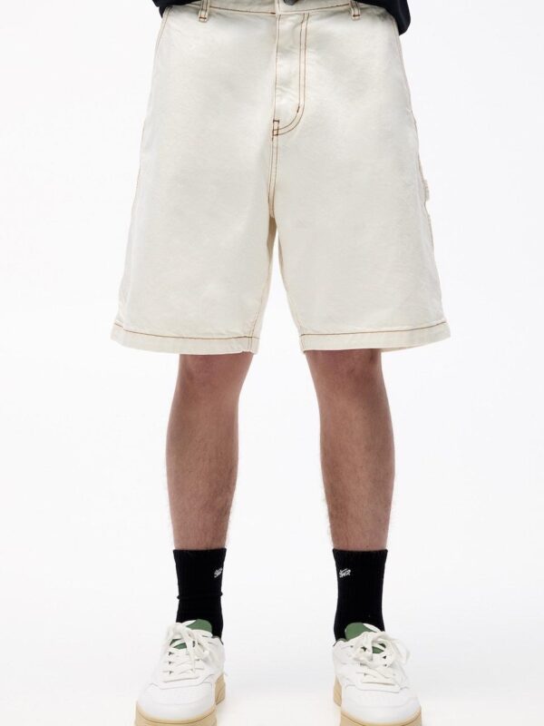 DENIM CARPENTER SHORTS - Image 6