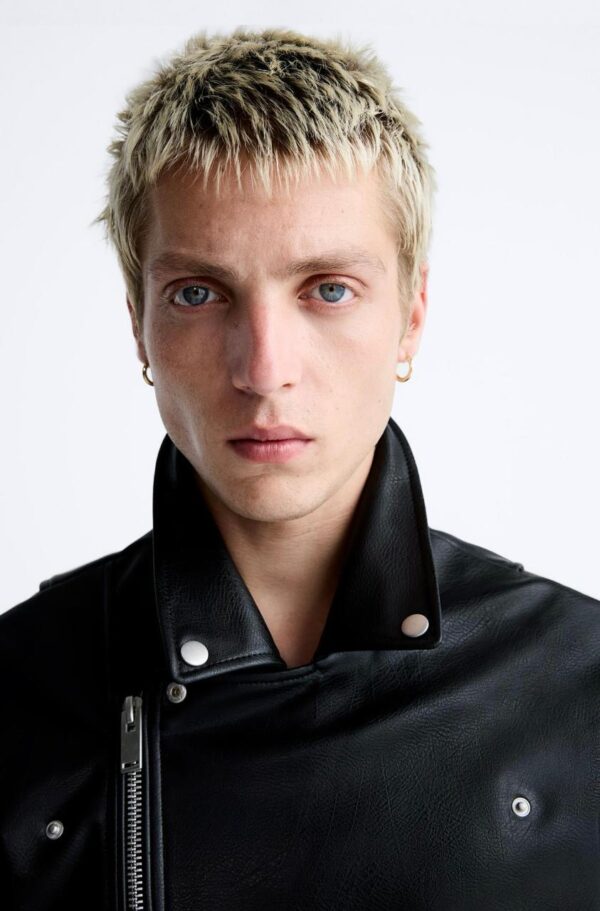 FAUX LEATHER JACKET - Image 3