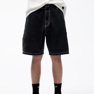 DENIM CARPENTER SHORTS