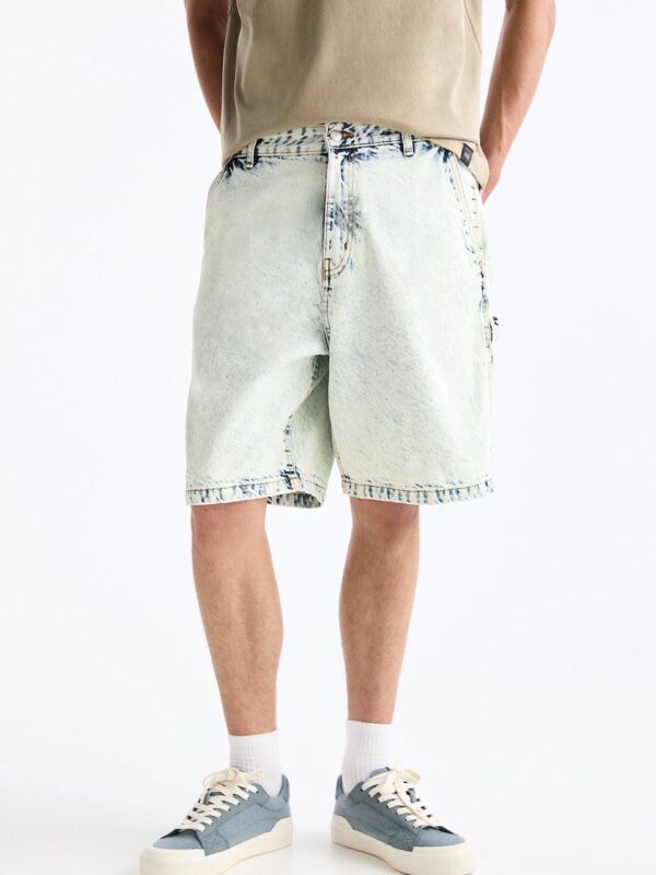 DENIM CARPEN SHORTS - Image 1