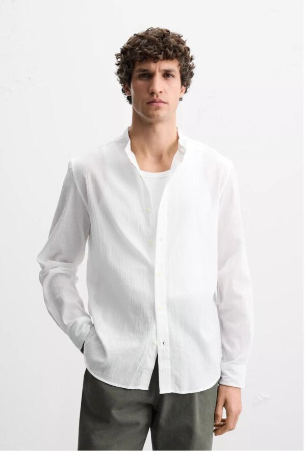 CREASE EFFECT SHIRT - Image 1