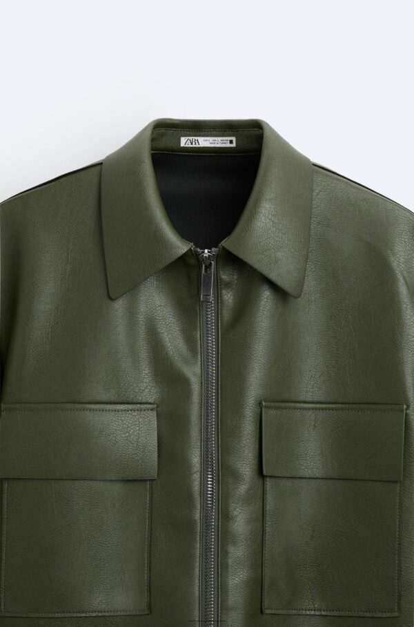 FAUX LEATHER JACKET - Image 7