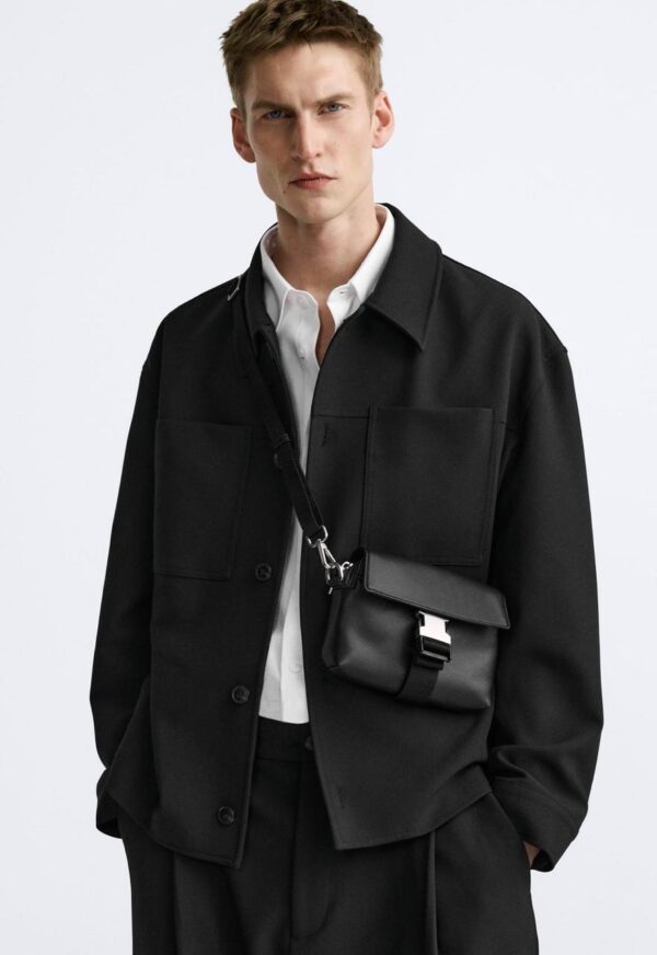 BUCKLED CROSSBODY BAG - Image 1