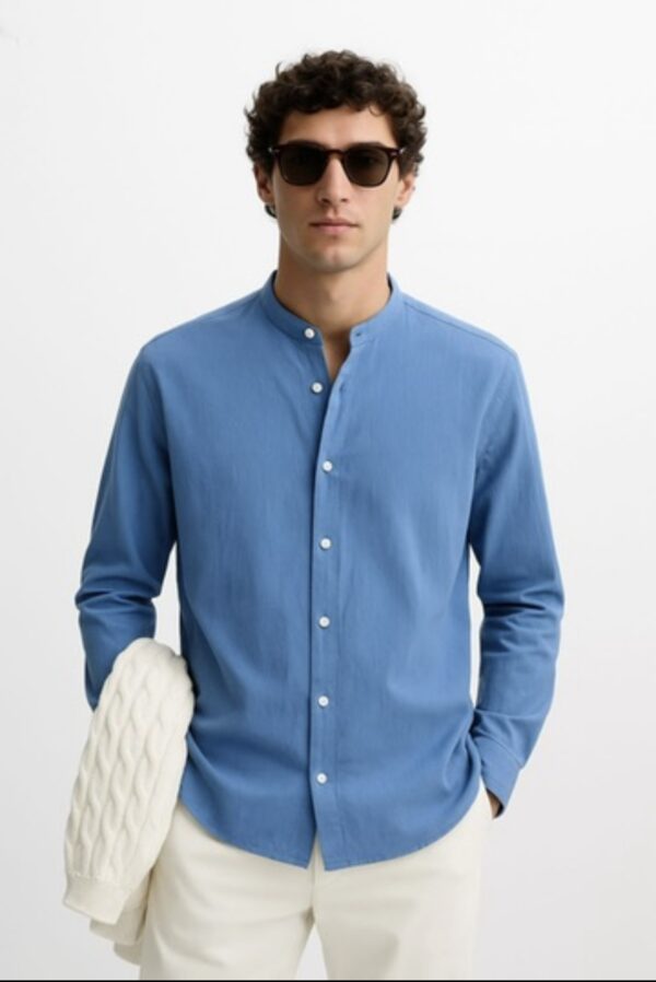 CREASE EFFECT SHIRT - Image 1