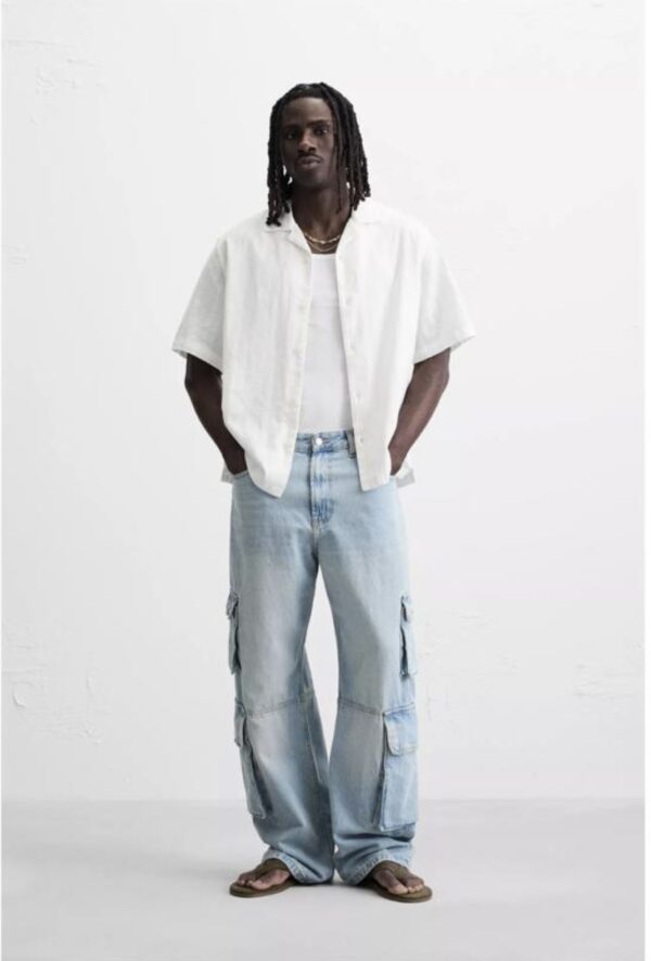 STRIPED JACQUARD SHIRT - Image 2