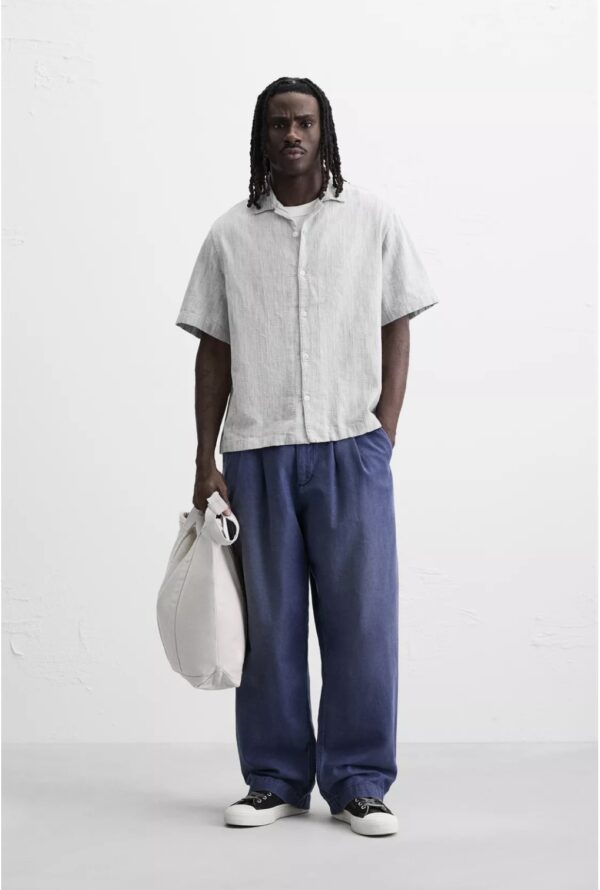 STRIPED JACQUARD SHIRT - Image 2