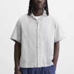 STRIPED JACQUARD SHIRT