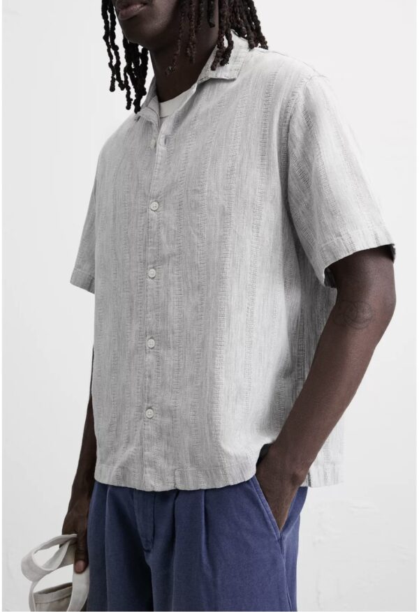 STRIPED JACQUARD SHIRT - Image 5