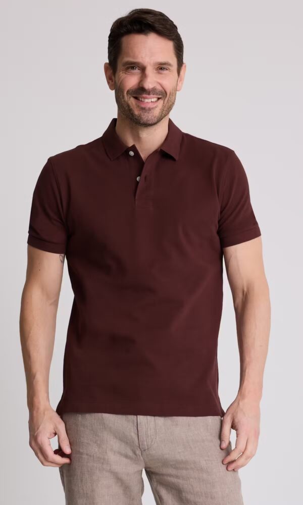 SOLID POLO T-SHIRT - Image 1