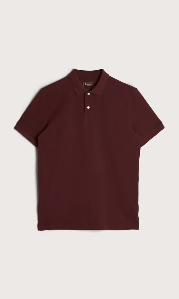 SOLID POLO T-SHIRT - Image 2