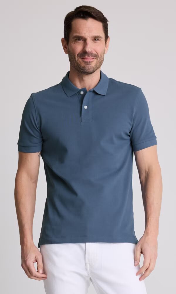 SOLID POLO T-SHIRT - Image 1