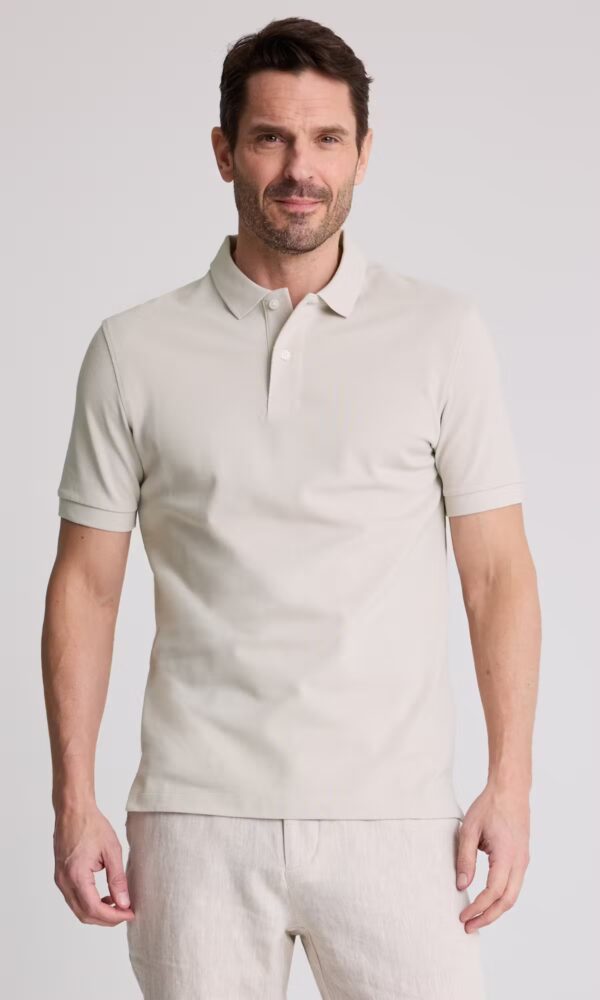 SOLID POLO T-SHIRT - Image 1