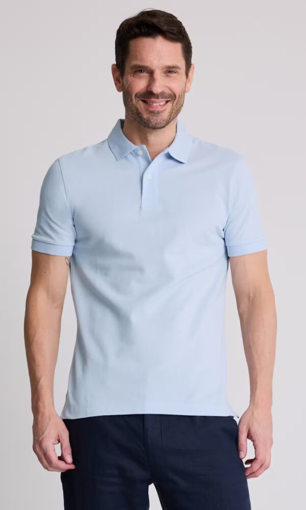 SOLID POLO T-SHIRT - Image 1