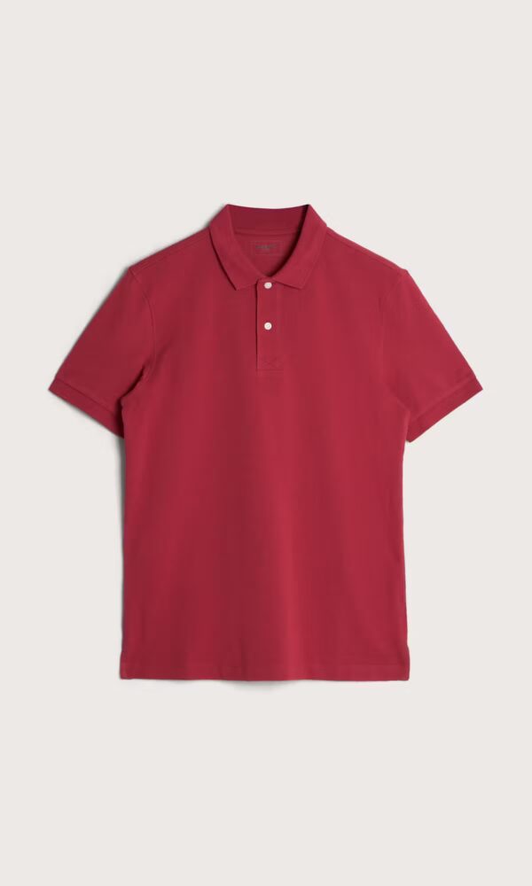 SOLID POLO T-SHIRT - Image 4