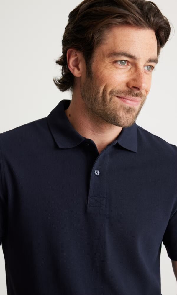 SOLID POLO T-SHIRT - Image 3