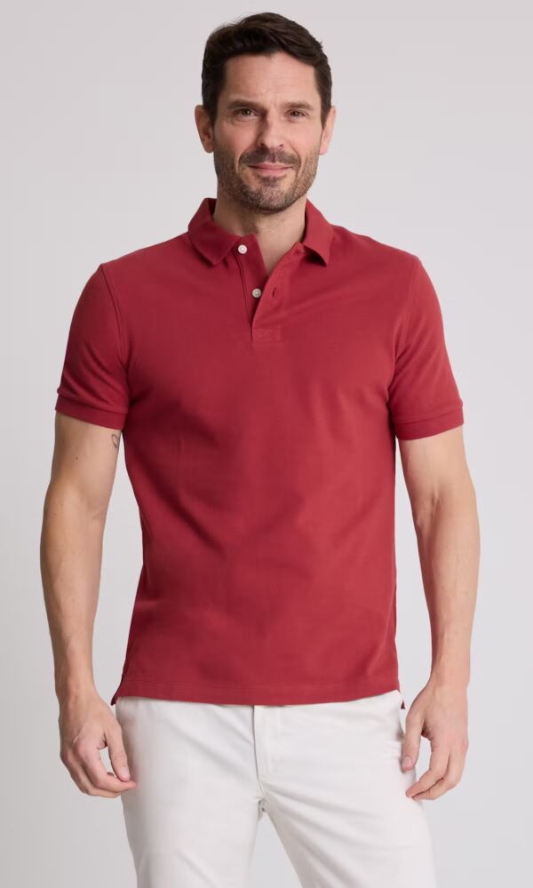 SOLID POLO T-SHIRT - Image 1