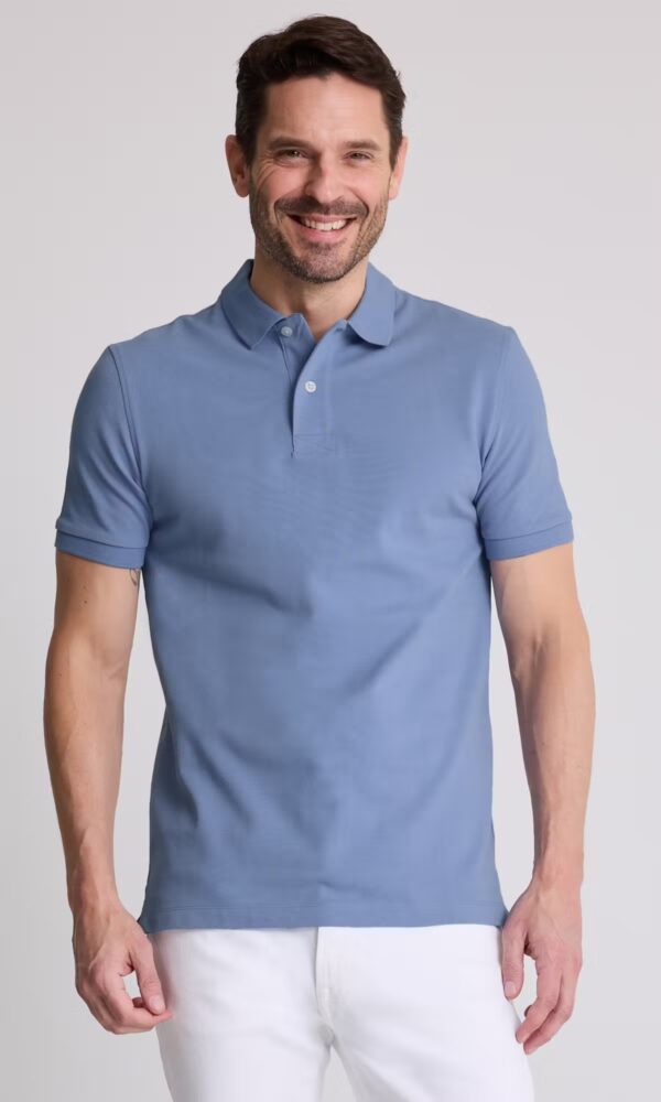 SOLID POLO T-SHIRT - Image 3