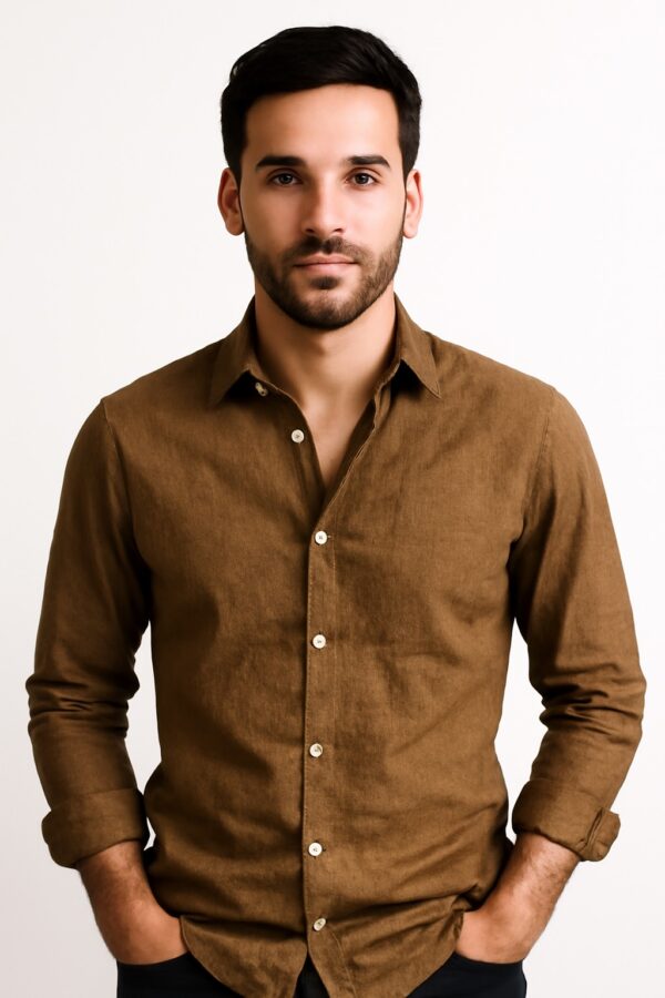 CREASE EFFECT SHIRT - Image 1