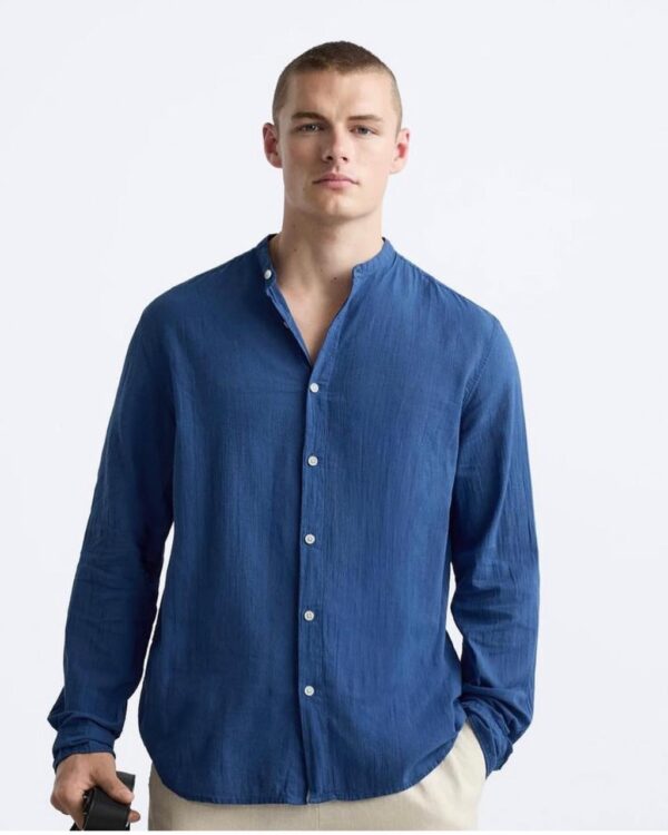CREASE EFFECT SHIRT - Image 1