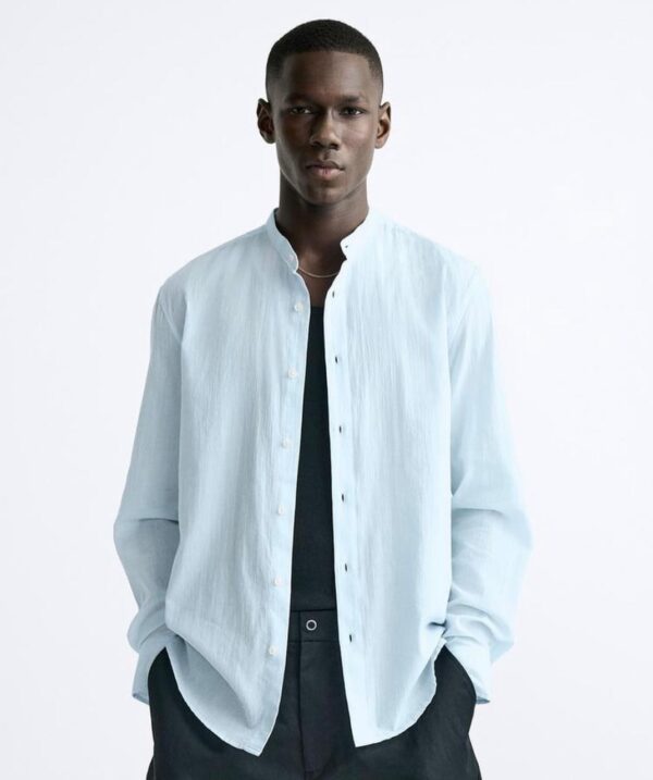 CREASE EFFECT SHIRT - Image 1
