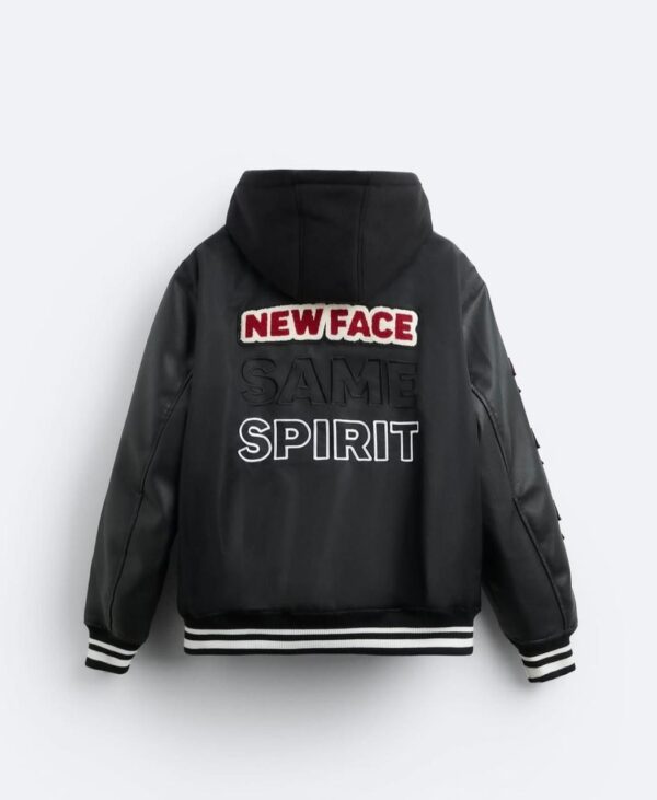 VARSITY JACKET WITH  HOOD - Image 5