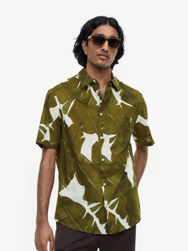 PRINTED RESORT SHIRT - Image 1