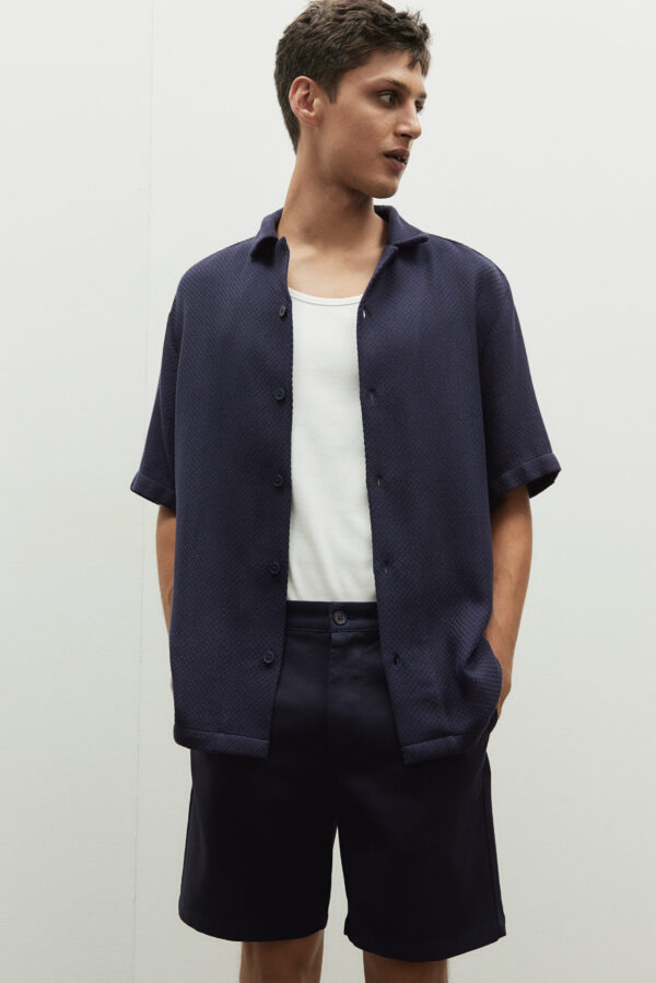 TEXTURED RESORT SHIRT - Image 1