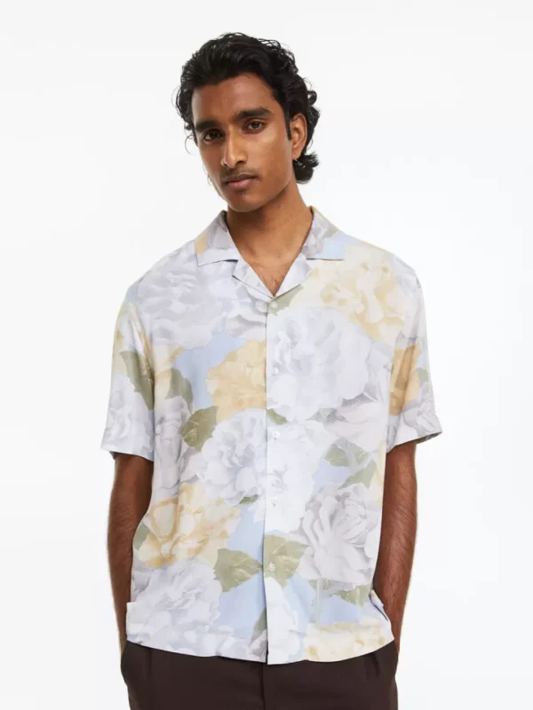 PRINTED RESORT SHIRT - Image 1