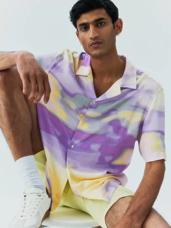 PRINTED RESORT SHIRT - Image 1