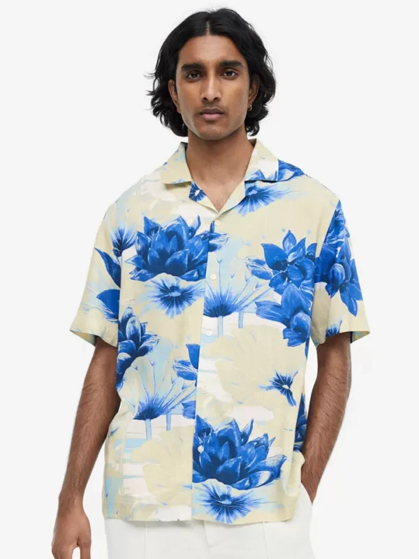 PRINTED RESORT SHIRT - Image 1