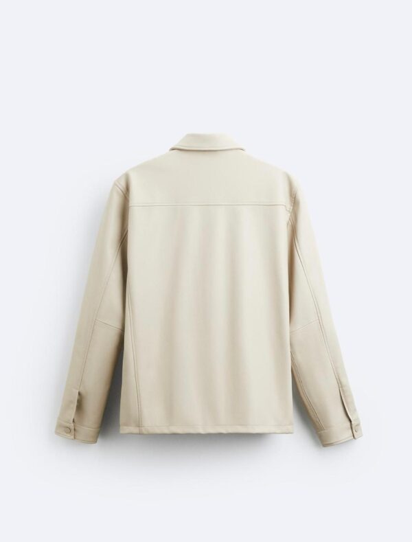 LEATHER EFFECT JACKET - Image 6