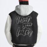 VARSITY JACKET WITH HOOD