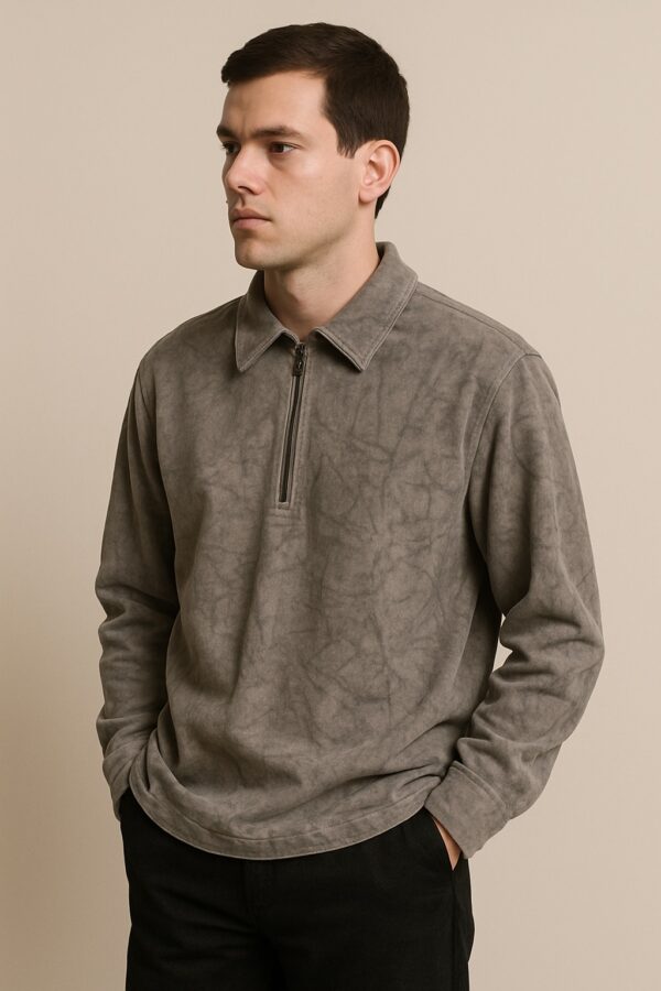 ZIP SWEATSHIRT - Image 1