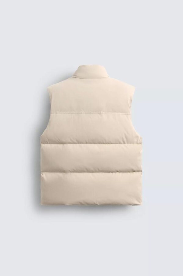 REGULAR FIT PADED GILET - Image 7