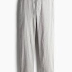 LINEN BLEND TROUSER