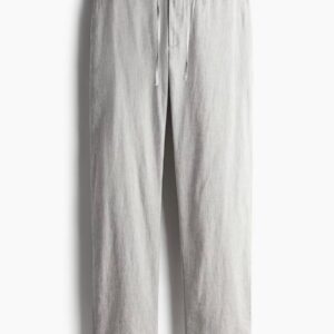 LINEN BLEND TROUSER