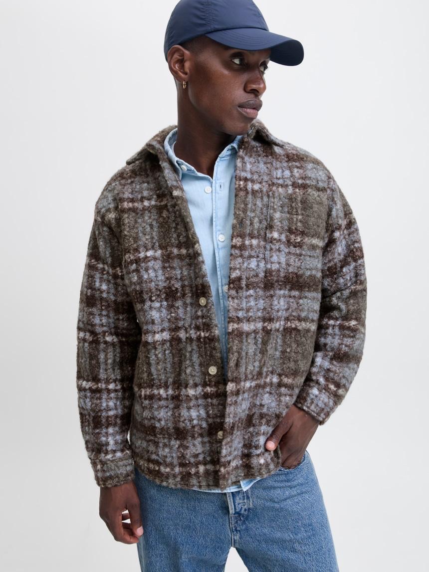 58ac2a6e-7f34-48a6-af29-94af7379f3e7 CHECKED OVERSHIRT - Image 1