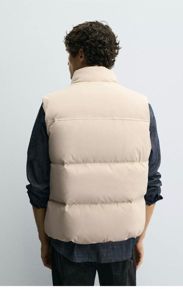 REGULAR FIT PADED GILET - Image 2