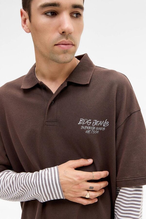 DOUBLE LAYER POLO SHIRT - Image 3