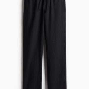 LINEN BLEND TROUSER