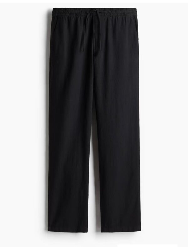 LINEN BLEND TROUSER - Image 1