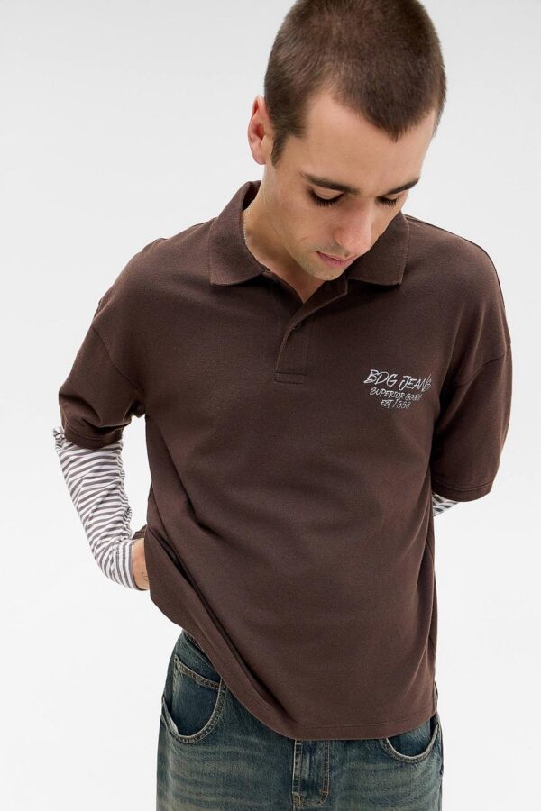 DOUBLE LAYER POLO SHIRT - Image 1